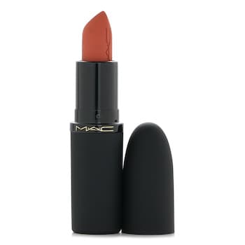 MAC Powder Kiss Hazy Matte Lipstick - # 909 Moving on up 3.5g MAC Powder Kiss Hazy Matte Lipstick - # 909 Moving on up 3.5g