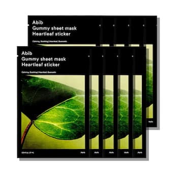 Abib 阿彼芙魚腥草鎮定舒緩口香糖面膜 臻粹緊緻面膜 10 Sheets