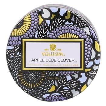 Voluspa Petite Jar Candle - Apple Blue Clover 90g/3.2oz Voluspa Petite Jar Candle - Apple Blue Clover 90g/3.2oz